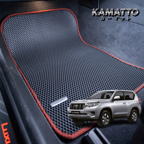 Kamatto Classic Toyota Land Cruiser Prado J155 3-Door (2009-2021) Car Floor Mat and Carpet